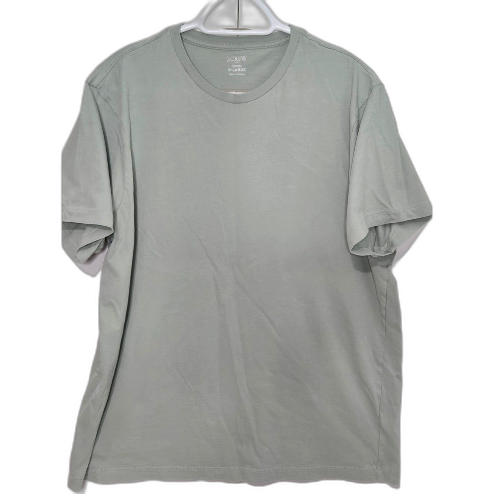 J.Crew Washed Cotton T-Shirt | Men's Size XL - Fits Like Large | Sage Green